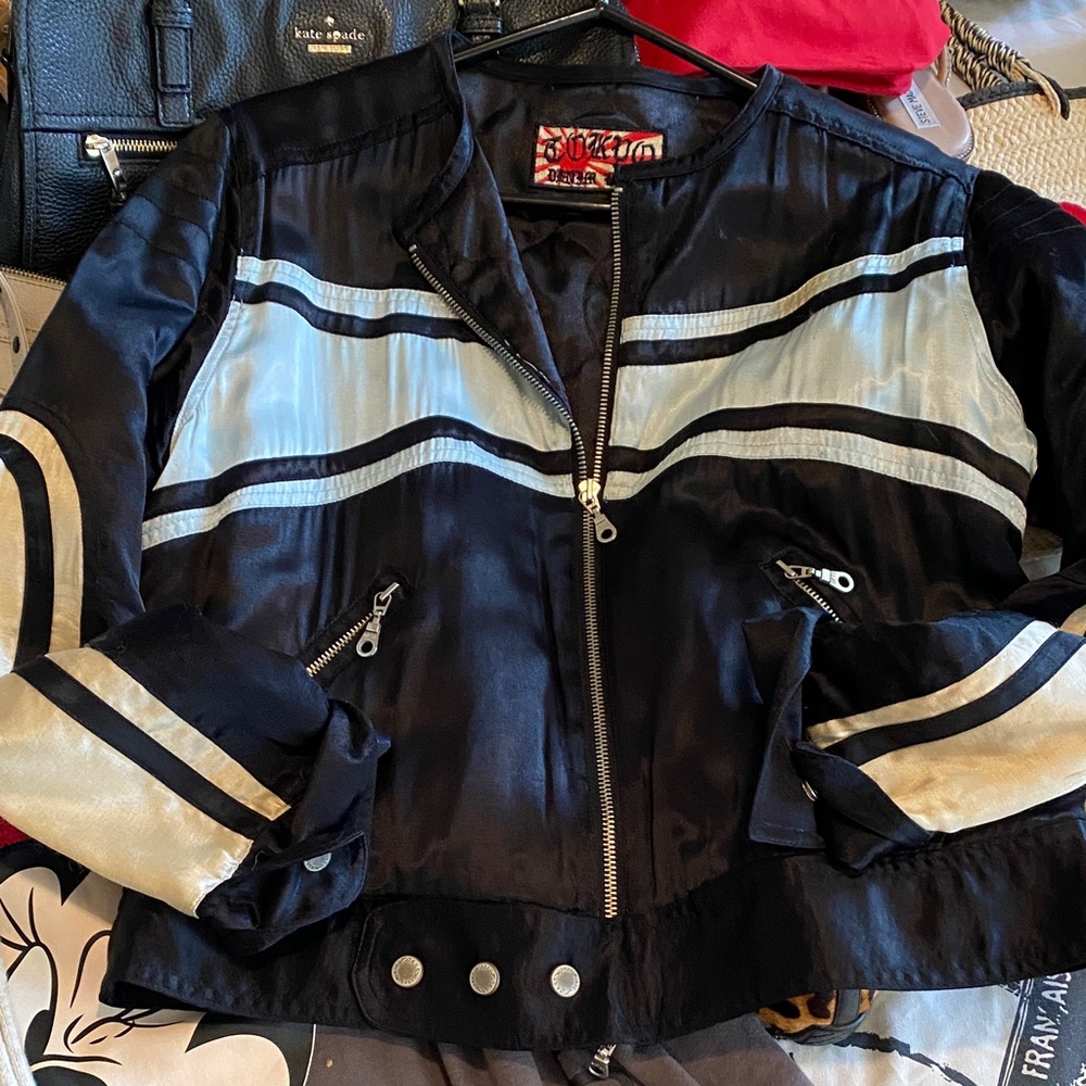 Stylish Black and White Women's Jacket